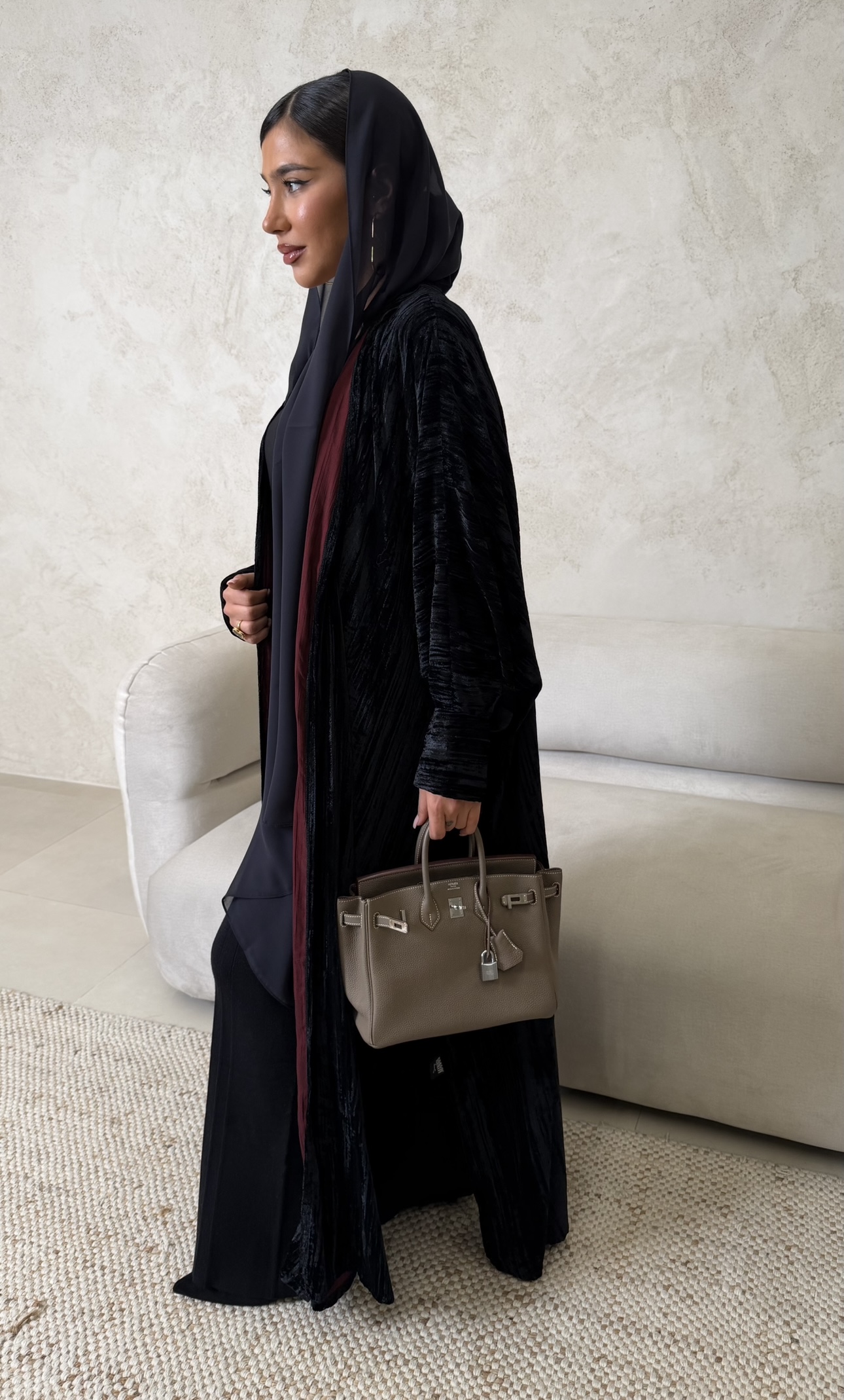 Velvet butterfly - dark navy - Image 5